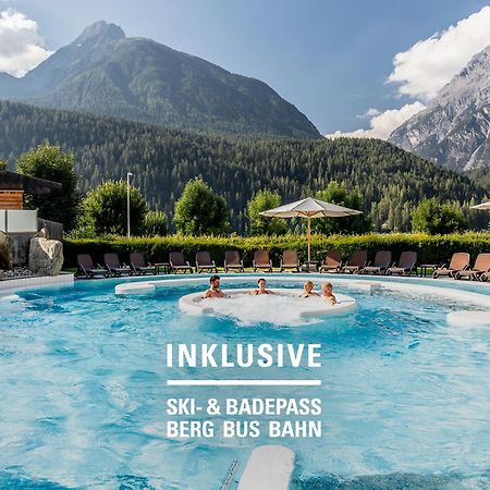 Hotel Belvedere Scuol Esterno foto