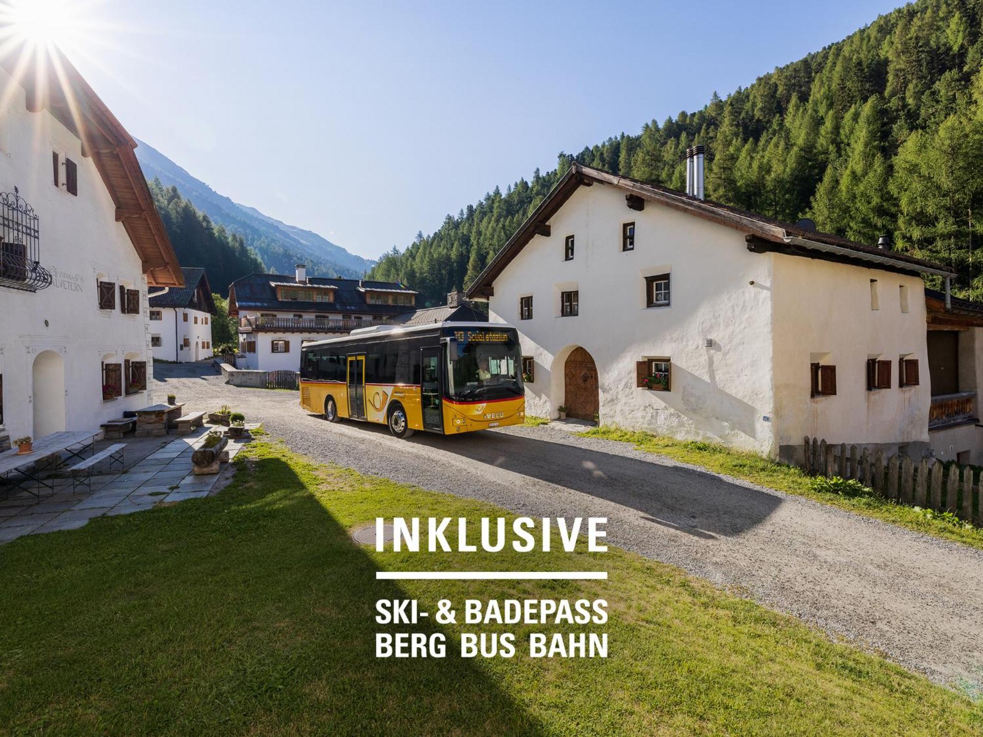Hotel Belvedere Scuol Esterno foto
