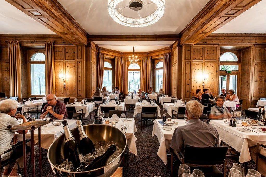 Hotel Belvedere Scuol Ristorante foto